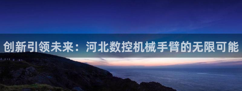 天辰娱乐下载:创新引领未来:河北数控机械手臂的无限可能